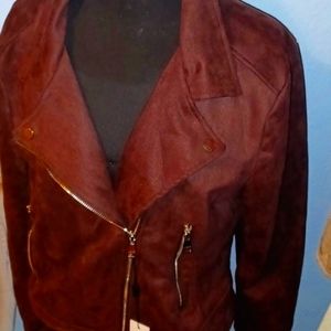 Vigoss Chocolate Moto Jacket